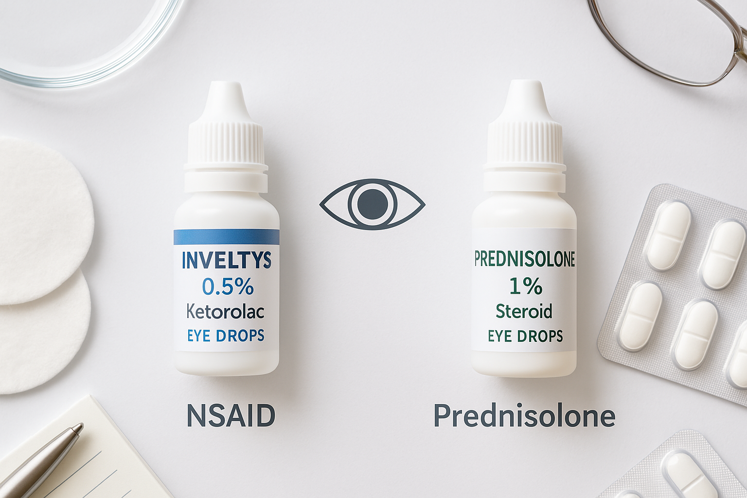 Inveltys vs Prednisolone: What’s the Difference Between These Eye Drops?